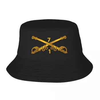 Новая армия - 1-е отделение 7-й кавалерийской дивизии wo Txt Панама с милым капюшоном Роскошная женская кепка мужская