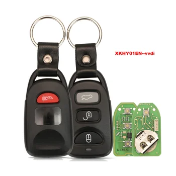 Для Xhorse XKHY01EN Универсальный Проводной Дистанционный Брелок 3 + 1 Кнопка для Hyundai Style для Инструмента VVDI Key
