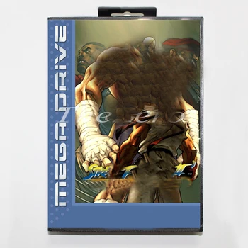 Stretfightr 2 с коробкой для 16-битной игровой карты MD для MegaDrive /Genesis JAP /EU US Shall