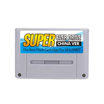 Супер DIY Ретро игровой картридж 800 в 1 Pro для 16-битной игровой консоли, китайская версия для SFC / SNES, серый